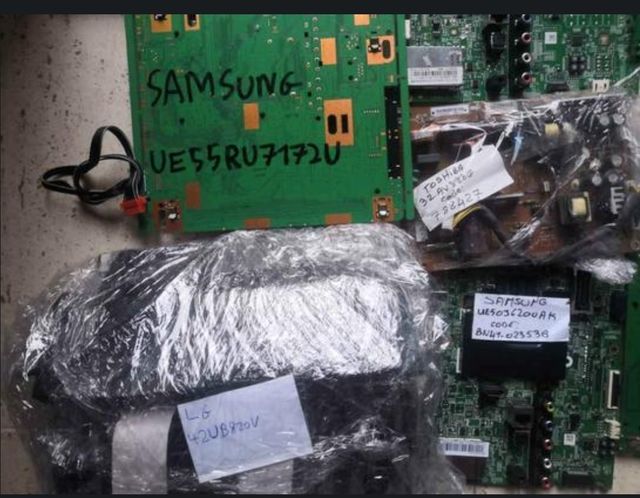 repuestos placas TV de diferentes marcas