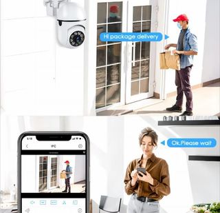 2 CÁMARAS WIFI+2 TARJETAS 64 GB