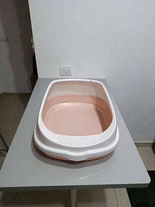 Arenero para gatos