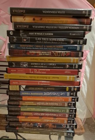 Coleccion dvds musica opera y zarzuela
