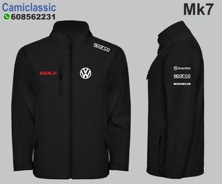 CHAQUETA CAMISETAS VW golf 1 2 3 4 5 6 7 8 passat 