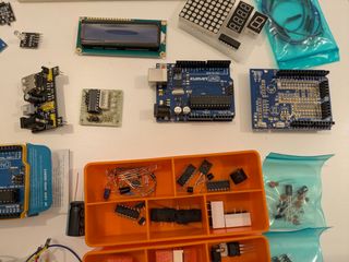 Kit Electrónica con 2 Arduinos