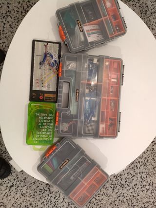 Kit Electrónica con 2 Arduinos