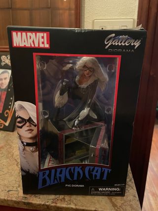Figura black cat diorama pvc