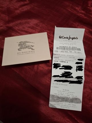 Gabardina  Burberry gris claro