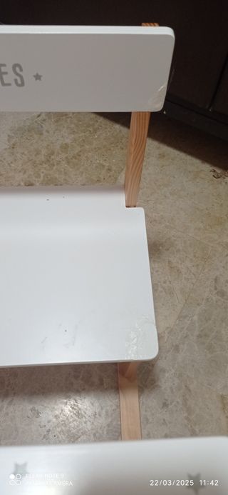 Pupitre de madera 