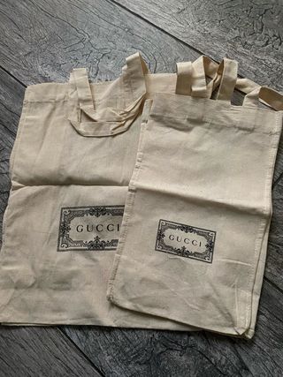 2 bag Tote in cotone Gucci