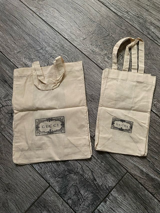 2 bag Tote in cotone Gucci