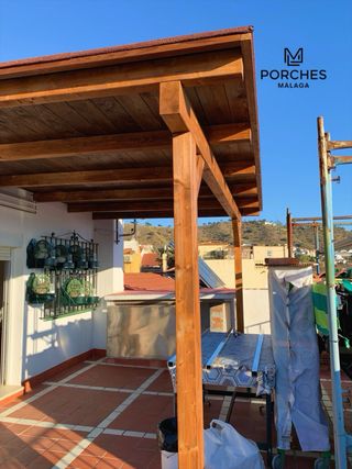 Oferta porche de madera 1000 sin techo