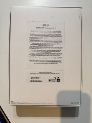Ipad Air 4 generacuin 256gb
