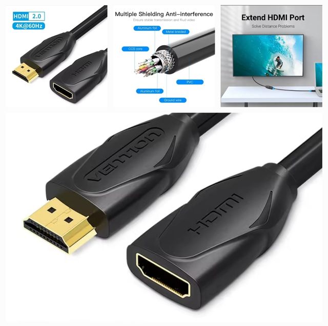 Cable EXTENSIÓN HDMI 50CMS FUENGIROLA