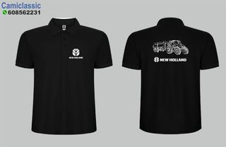 kubota y New holland camiseta polos chaquetas