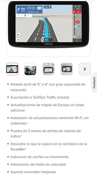 GPS TOMTOM Go Classic 6''
