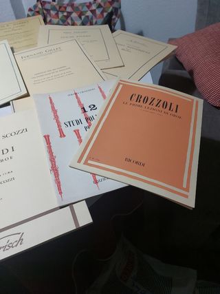 Libros de oboe