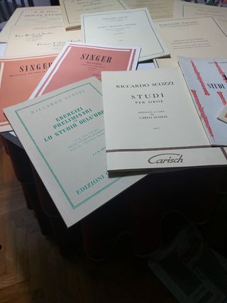 Libros de oboe