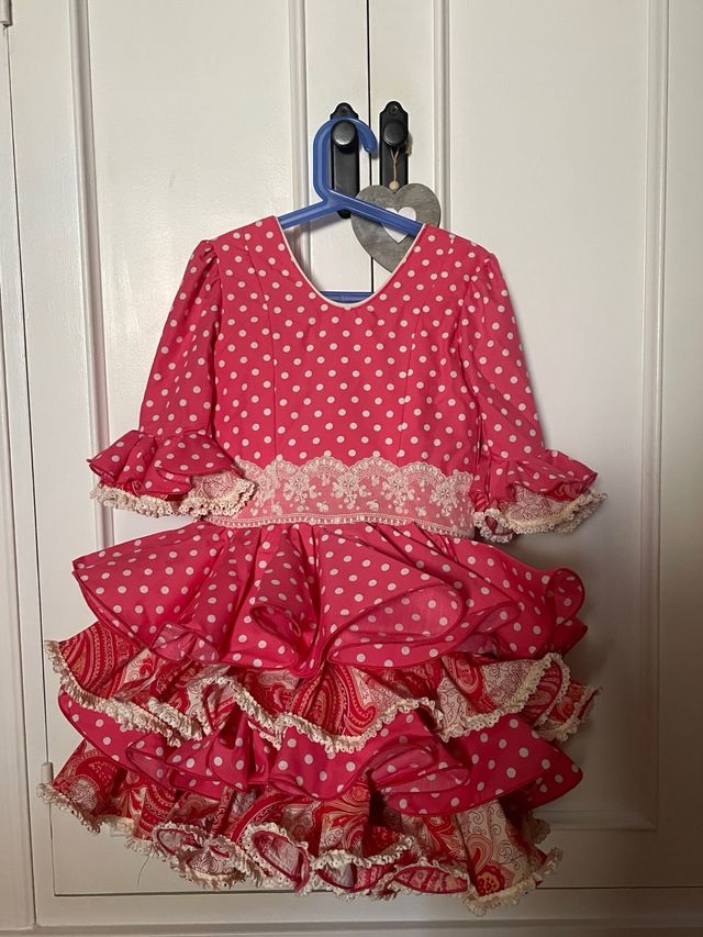 Traje de flamenca niña