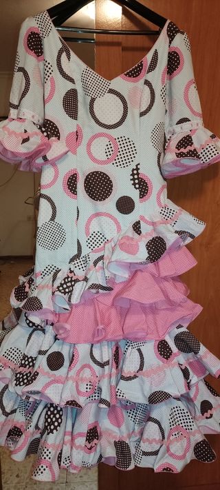 TRAJE FLAMENCA TALLA 48