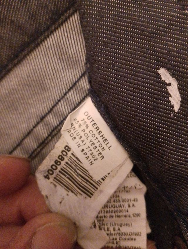 Pantalón vaquero caballero.