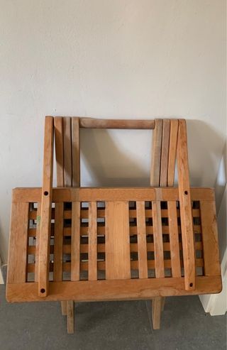 Mesa madera teca terraza