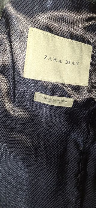 Traje completo Zara negro