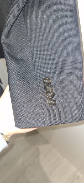 Traje completo Zara negro