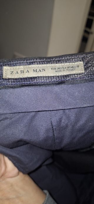 Traje completo Zara negro