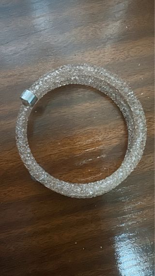 Pulsera SWAROVSKI Crystaldust rosa