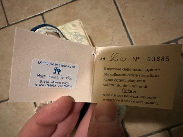 Bambola porcellana 20 cm