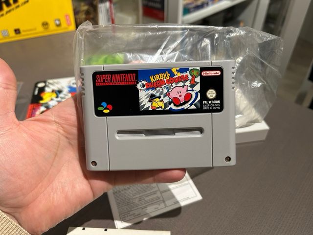 Kirby’s Dream course super Nintendo snes