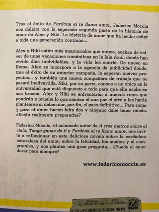 Pack libros Perdona si te llamo amor