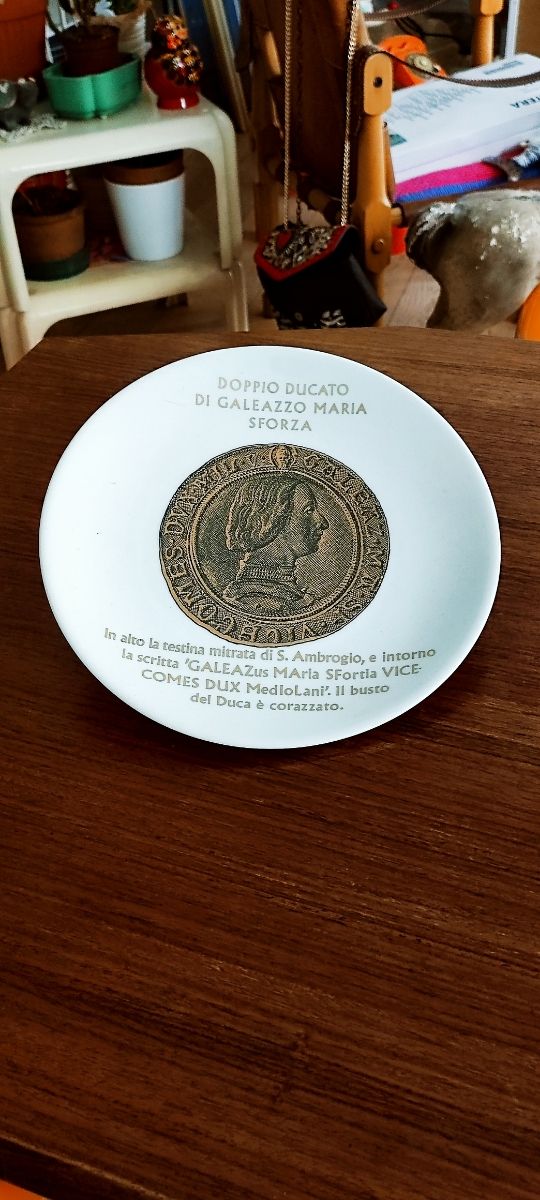 Fornasetti piatto decorativo 1974