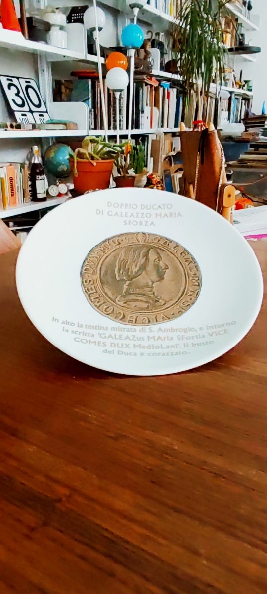 Fornasetti piatto decorativo 1974