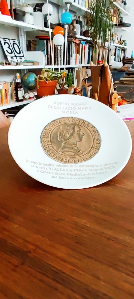 Fornasetti piatto decorativo 1974