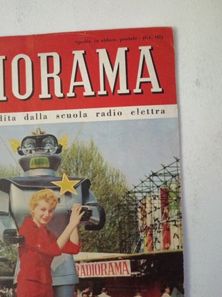 Rivista elettronica RADIORAMA radio 1957