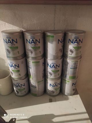 Latas almacenamiento