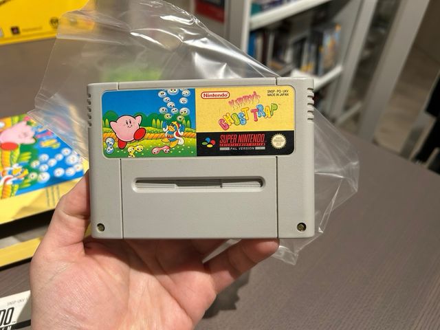 Kirby’s Ghost trap super nintendo snes