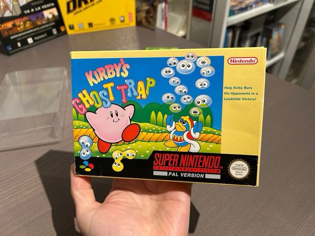 Kirby’s Ghost trap super nintendo snes