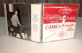 Stockhausen - Gruppen / Carré - CD 1992 Rarissimo