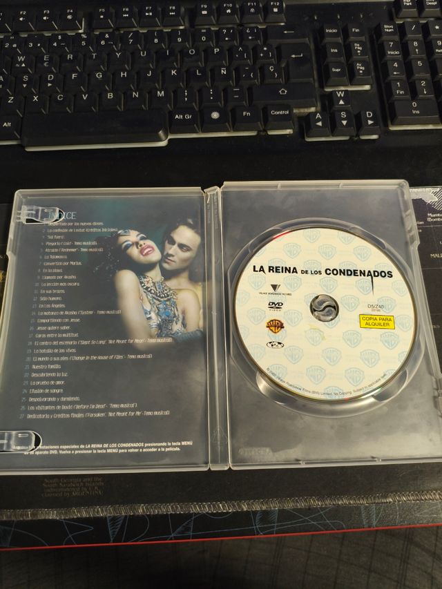 DVD La reina de los condenados