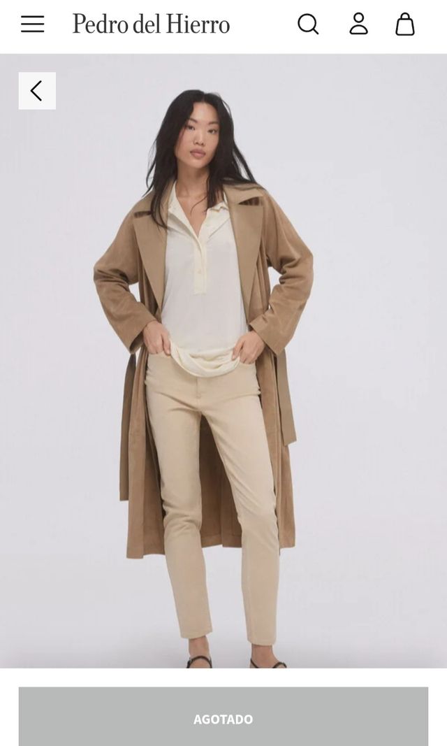 Jeans push up beige PdH talla 38 NUEVOS