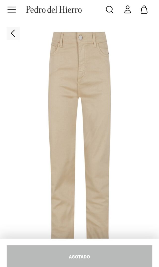 Jeans push up beige PdH talla 38 NUEVOS