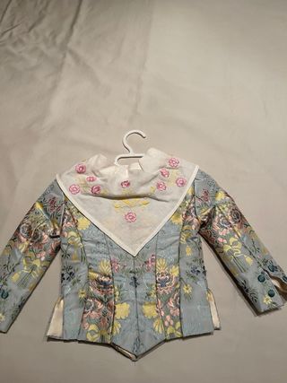 Corpiño fallera niña