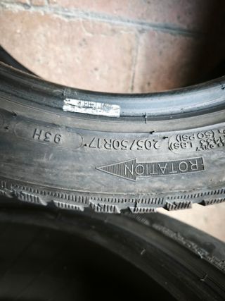 Joc 2 rodes Michelin Alpin 5 205-50R17 93H