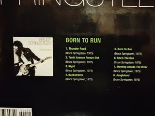 CD libro Bruce Springsteen Born to Run