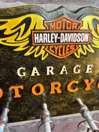 Harler davidson cartel decoracion