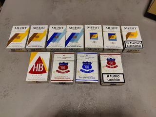Scatole vuote da collezione vintage 