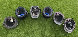 LOTE 6 CASCOS HIPICA EQUITACION HORSE DRESSAGE