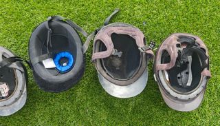 LOTE 6 CASCOS HIPICA EQUITACION HORSE DRESSAGE
