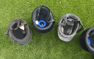 LOTE 6 CASCOS HIPICA EQUITACION HORSE DRESSAGE