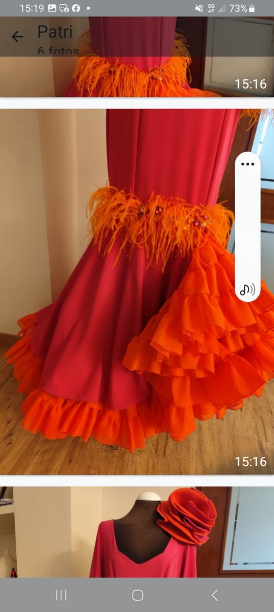 Traje de flamenca